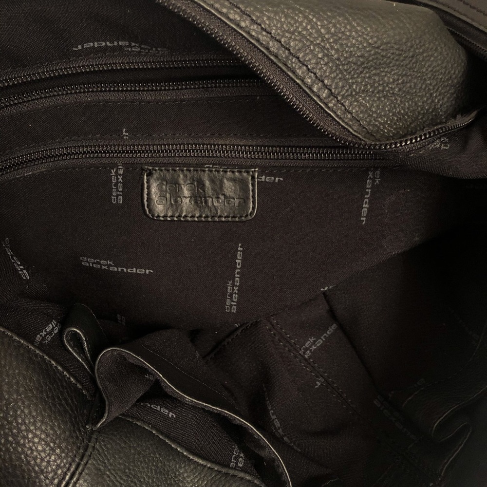 Authentic Derek Alexander pebbled Leather handbag - Picture 3 of 8